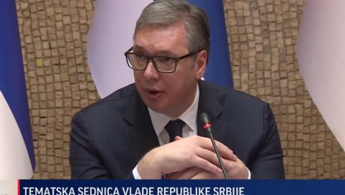VI STE TU DA BUDETE U SLUŽBI GRAĐANA I NARODA Vučić oštro na sednici Vlade: Menjajte i domaće firme koje nisu u stanju da odgovore