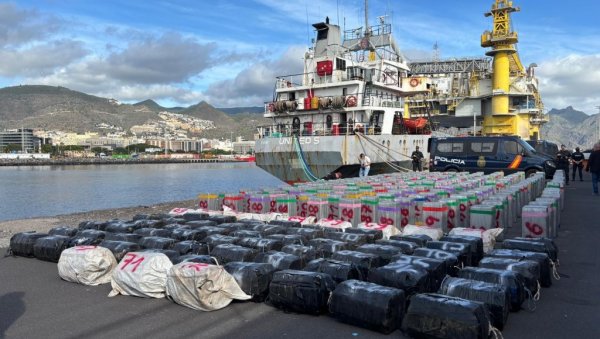 РОБУ ДЕЛИЛИ СРПСКА И ТУРСКА МАФИЈА? Нови детаљи заплене десет тона кокаина у водама Атлантика у близини Канарских острва