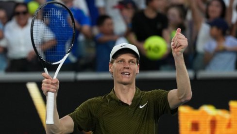 ТРЕСЕ СЕ МЕЛБУРН! Јаник Синер разбио Американца и заказао полуфинале Аустралијан опена са Новаком Ђоковићем