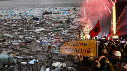 УЖАС: Овако изгледа језеро из ког Приштина добија воду за пиће (ФОТО)