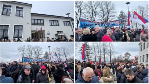 VUČIĆ U VELIKOJ DRENOVI: Predsednik na otvaranju rekonstruisane škole - dočekan gromoglasnim aplauzom (VIDEO)