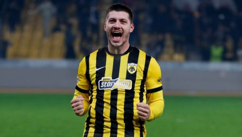 СЕЗОНА ИЗ СНОВА ЗА ЛУКУ ЈОВИЋА: Србин добио вредно признање у Грчкој