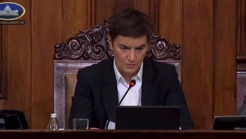 NEKA VAM JE NA ČAST: Brnabić odgovorila blokaderu Borku Stefanoviću (VIDEO)