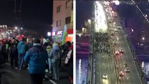 ВЕЋА ГУЖВА ЗА БУРЕК Фијаско блокадера у најави - Мизеран број на скупу у Београду (ФОТО/ВИДЕО)