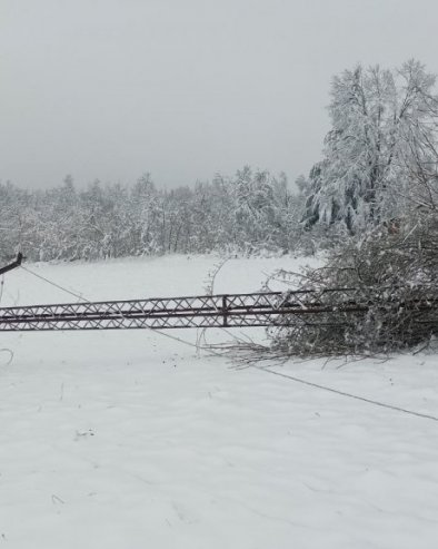 КИЈАМЕТ У ЦРНОЈ ГОРИ: Снег у више градова, делови Цетиња и Никшића сатима без струје