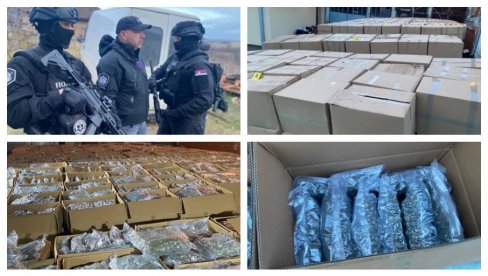VOĆE I KORNIŠONI PARAVAN ZA NARKO-BIZNIS TEŽAK MILIONE: Novi detalji najveće zaplene droge u istoriji Srbije