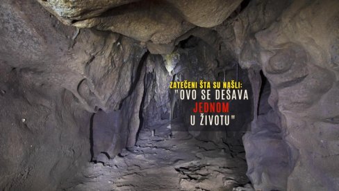 NAŠLI PEĆINU - NIKO NIJE KROČIO 40.000 GODINA Zatečeni šta su videli: Ovo se dešava samo jednom u životu