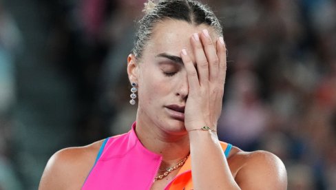 RAZOČARANA SAM... Sabalenka neutešna nakon finala Australijan opena...