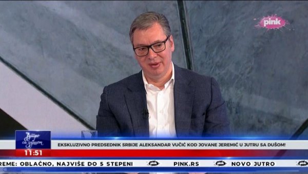 ВУЧИЋ О ПЛАНУ 2035: Крај фебруара, почетак марта ће бити добра прилика да представимо план