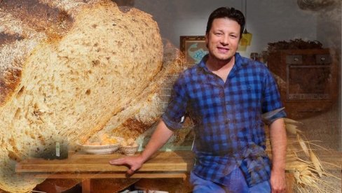 DOMAĆI HLEB PO RECEPTU DŽEJMIJA OLIVERA: Priprema je brza i laka, ukus neverovatan, a sve što vam je potrebno su 3 sastojka