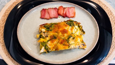 ЗАПЕЧЕНА ЈАЈА СА ПОВРЋЕМ И СИРОМ: Брз, здрав и укусан оброк