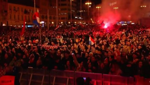 УСТАШКА ГАМАД: Пицулина Хрватска би да нам дели лекције о европском вредностима док кличе кољачки поздрав