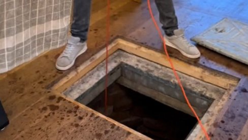 РЕНОВИРАЛИ КУЋУ, НАШЛИ ТАЈНИ ОТВОР: Снимак је неке одушевио, неке престравио (ВИДЕО)