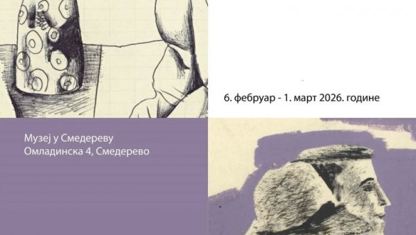 ВЕЧЕРАС У СМЕДЕРЕВУ ИЗЛОЖБА „АЛТЕРНАТИВНА ЦУЦА СОКИЋ“: Поставка 143 цртежа уметнице