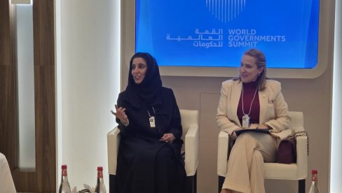 MINISTARKA PAUNOVIĆ U DUBAIJU NA SVETSKOM SAMITU VLADA: Razgovori o unapređenju državne uprave