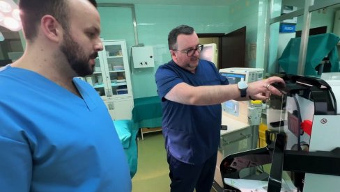 ZAHVATI I BEZ TRANSFUZIJA: Hirurzi u Institutu Niška Banja dobili najsavremeniji aparat za pomoć pri operacijama