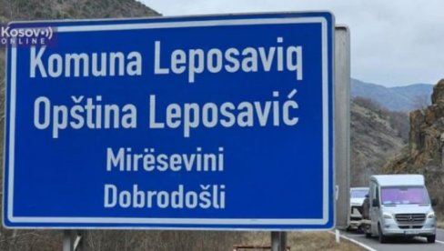 KURTI U RATU PROTIV ĆIRILICE: Uklonjene table na ćirilici u Leposaviću i Zvečanu! (VIDEO)