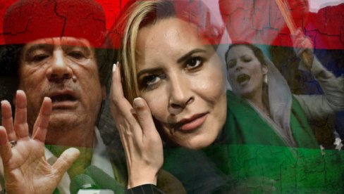 ЈЕДИНА ГАДАФИЈЕВА КЋИ - ТРАЖИ ОСВЕТУ: Муж и дете страдали, оца и браћу убили