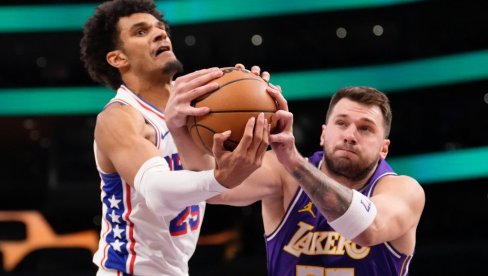 КАТАСТРОФА! Лука Дончић се повредио, хитно заказано снимање у Лос Анђелесу