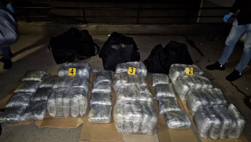 НОВОСАДСКА ПОЛИЦИЈА ЗАПЛЕНИЛА 80 КИЛОГРАМА МАРИХУАНЕ: Ухапшена четворица осумњичених за трговину дрогом