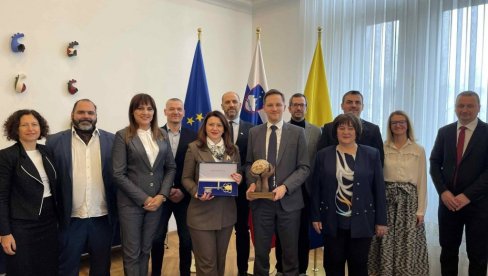 ĆUPRIJA U POSETI BRATSKOM CELJU: Šest decenija prijateljstva sa slovenačkim gradom (FOTO)