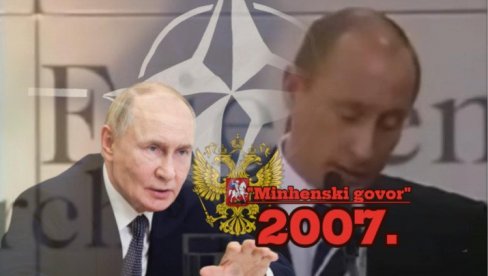 MINHEN 2007: Putinovo upozorenje NATO-u - govor koji je najavio rat u Ukrajini (VIDEO)