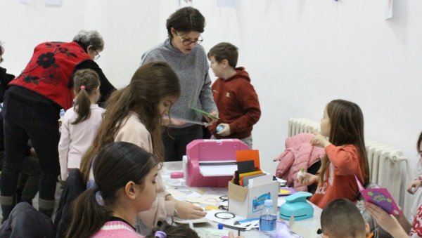 ЖИВЕО РАСПУСТ: Бесплатне радионице за децу у КЦ „Рибница“