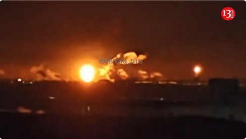 POŽAR U RAFINERIJI NAFTE U UHTI: Srećom nema povređenih (VIDEO)