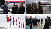 VUČIĆ SLETEO U ANKARU, DOČEKAN SA POČASNOM GARDOM: Očekuju me važni razgovori sa Erdoganom (VIDEO)