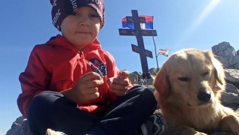 TADIJA JE NAJMLAĐI PLANINAR U VOJVODINI: U društvu Kinđa ponosni na šestogodišnjeg juniora (FOTO)