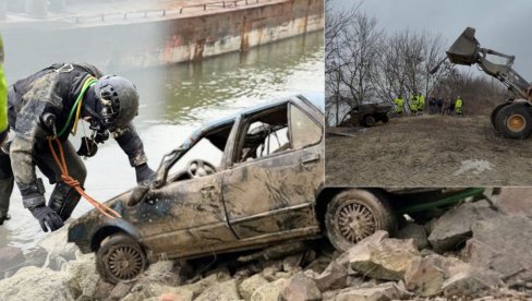 ХОРОР - ИЗВУКЛИ АУТО ИЗ ДУНАВА: Испливали браник и таблица, а онда и леш мушкарца - мистерија стара 15 година коначно решена (ФОТО)