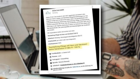Poslodavci na oglasu za posao striktno pišu – ne generacija Z
