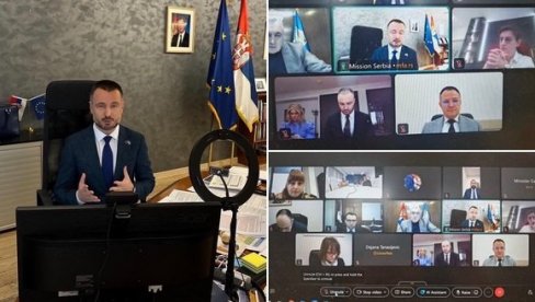 САСТАНАК ОПЕРАТИВНОГ ТИМА ЗА ПРИСТУПАЊЕ ЕУ:  Посебна пажња посвећена је привременим мерилима у поглављима која се односе на владавину права