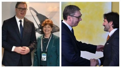 ВУЧИЋ У МИНХЕНУ: Бројни састанци на другом дану конференција (ФОТО)