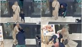 МУШКАРАЦ ПОКУШАО ДА ОТМЕ ДЕТЕ ИЗ МАЈЧИНИХ РУКУ: Шчепао девојчицу стару 18 месеци усред супермаркета, уследио хаос (ВИДЕО)