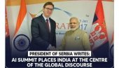 MODI PODELIO VUČIĆEV AUTORSKI TEKST: Premijer Indije ga objavio na sopstvenoj aplikaciji