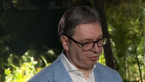 REVOLUCIJU VEŠTAČKE INTELIGENCIJE NE SMEMO DA PROPUSTIMO Vučić: Srećom na vreme smo počeli, moja zasluga je bila što sam to prepoznao
