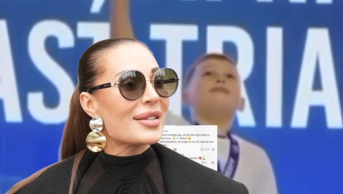 МАЛИ ШАМПИОНЕ, СНАГО...: Цеца се јавно обратила малом Богдану - медаљу посветио преминулој мајци