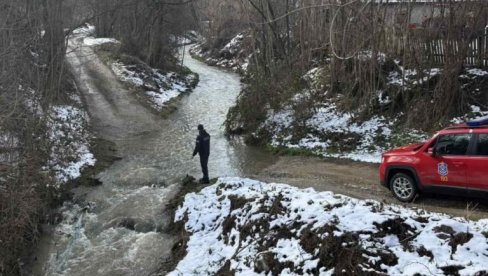 VODOTOKOVI U ŠUMADIJI U PORASTU: Nema opasnosti od poplava