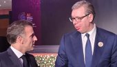 NA DRUGOM KRAJU SVETA, SA PRIJATELJEM Vučić se oglasio nakon večere sa Makronom - Uvek srdačno i u dobrom raspoloženju (FOTO)