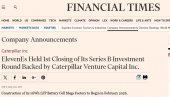 ФАНТАСТИЧНЕ ВЕСТИ ЗА СРБИЈУ: Financial Times ексклузивно је објавио да амерички Caterpillar улаже у српску компанију ElevenEs