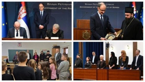 УЧЕНИЦИ ИЗ ВУКОВАРА БРЖЕ ДО СРПСКИХ ФАКУЛТЕТА Управница Фондације Света Петка: Малим корацима олакшавамо свакодневицу нашег народа