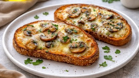 ТОСТ СА ПЕЧУРКАМА: Брзи медитерански ужитак за сваки дан