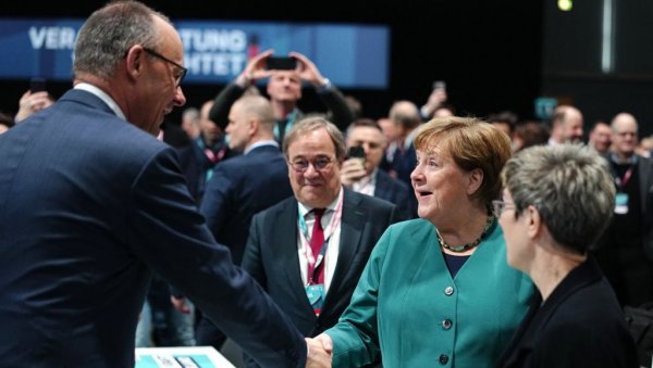 НЕМА ПРОМЕНА НА КОРМИЛУ: Мерц поново изабран за лидера Хришћанско-демократске уније Немачке