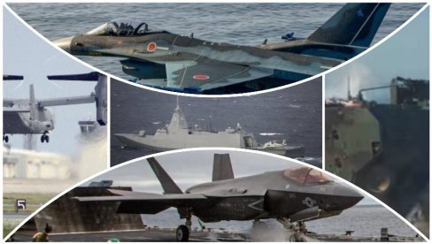 (MAPA) PROVOKACIJA KINE: Američko-japanske ratne igre u blizini Tajvana