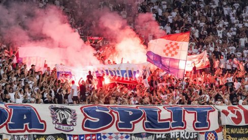 HRVATE ZAPANJIO POTEZ SRBA! Otkriveno zašto je Torcida Split imala baš ONAJ transparent za delije! (FOTO)