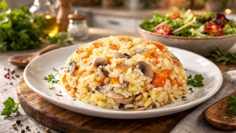 ПИЛАВ НА ВОДИ: Једноставан посни оброк пун укуса