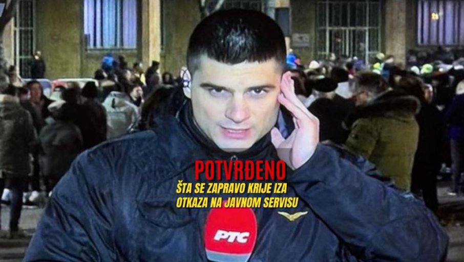 ИСТИНА О ОТКАЗУ НА РТС-У Ево где прелази репортер: Хвала и довиђења