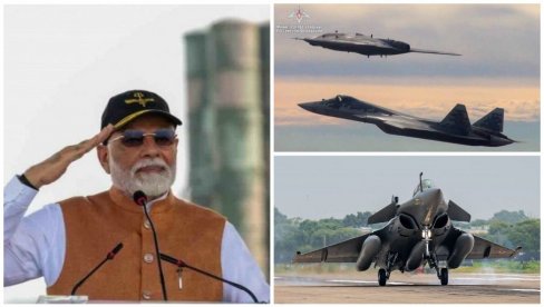 МАКРОНОВА “ПОДРШКА” ПУТИНУ Су-57 све ближи Делхију: Француска одбила кључне трансфере технологије Рафала Индији (ВИДЕО)