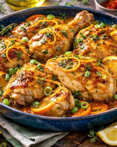 СЛАТКА КАО МЕД: Пилетина са агрумима